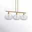 Luminaire suspendu pour îlot de cuisine 3 lumières Larrick-1382209104