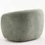 Fauteuil demi-tonneau pivotant rembourré Munehito-986386220