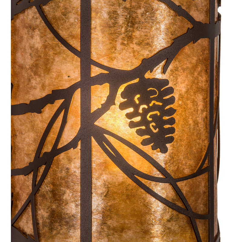 Wilder Steel Flush Mounted Sconce