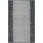 Exley Hand Woven Leather/Cotton Geometric Rug in Gray-1686898918