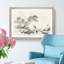 Man Crossing the Bridge by Kono Bairei - Picture Frame Painting Print-55760552-55760554