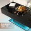 High Gloss LED Rectangle Coffee Table with 2 Drawers-610903568