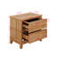 Table d'appoint 3 tiroirs 3 tiroirs pour salon, couloir, vestibule, table de chevet en bois 3 tiroirs Hazel