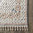 Acacia Raised Diamond Tasseled Area Rug-1662044038