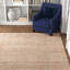 Tapis brun tissé à la main Evelynn-1045333230
