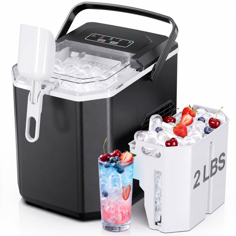 Dreamsmith 26 lb. Daily Production Bullet Clear Ice Portable Ice Maker