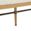 Banc moderne avec structure en métal-125310807