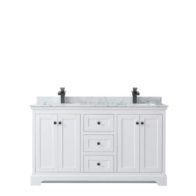 Ensemble de meuble-lavabo double 60 po Avery