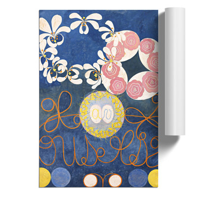 The Ten Largest No.1 by Hilma Af Klint - No Frame Painting
