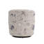 Chaise d'appoint en polyester gris