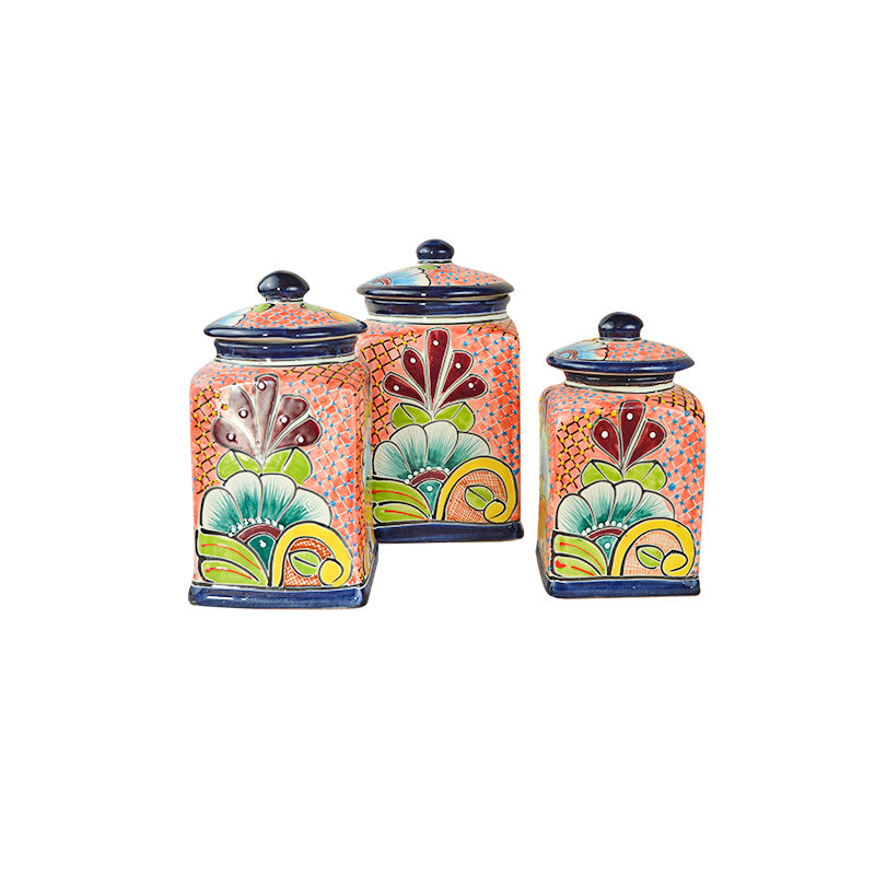 Ensemble de boîte Santa Fe Bloom Talavera