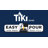 TIKI® Brand Convertible 65 Inch TIKI Torch Metal Lattice Bronze and Black + Deck Clamp - 111715368