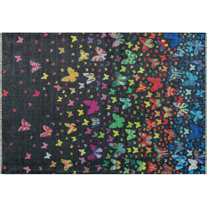 Maisie Modern Winging It Area Rug, Rectangle 7'10" x 10'10"