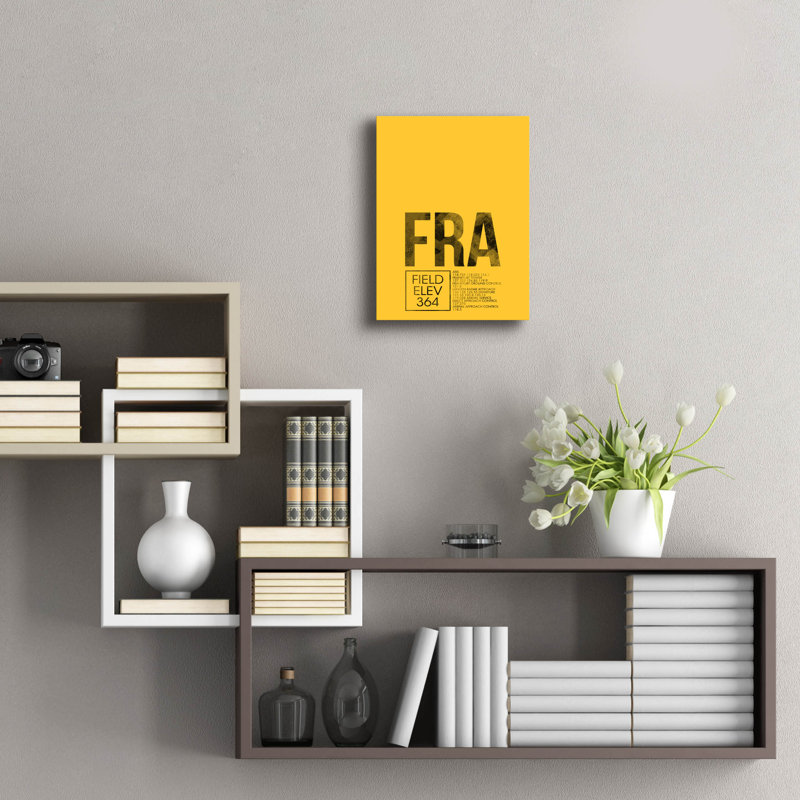 "FRA ATC" par O8 à gauche, H 16 po x l 12 po