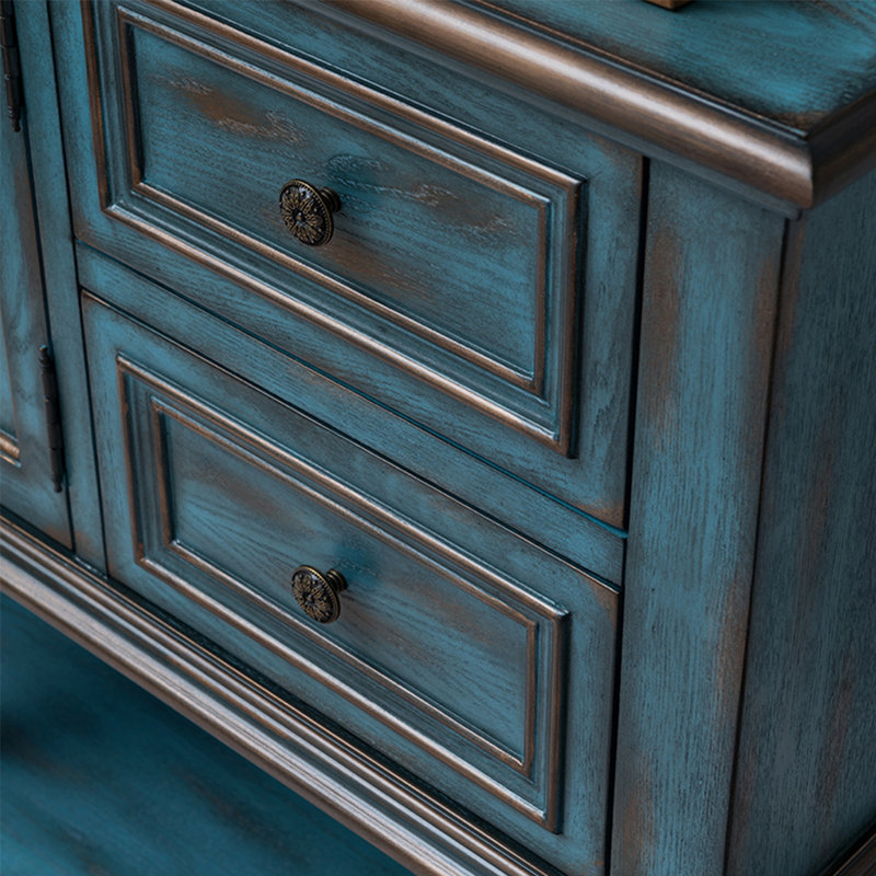 Console American Retro, Bleu