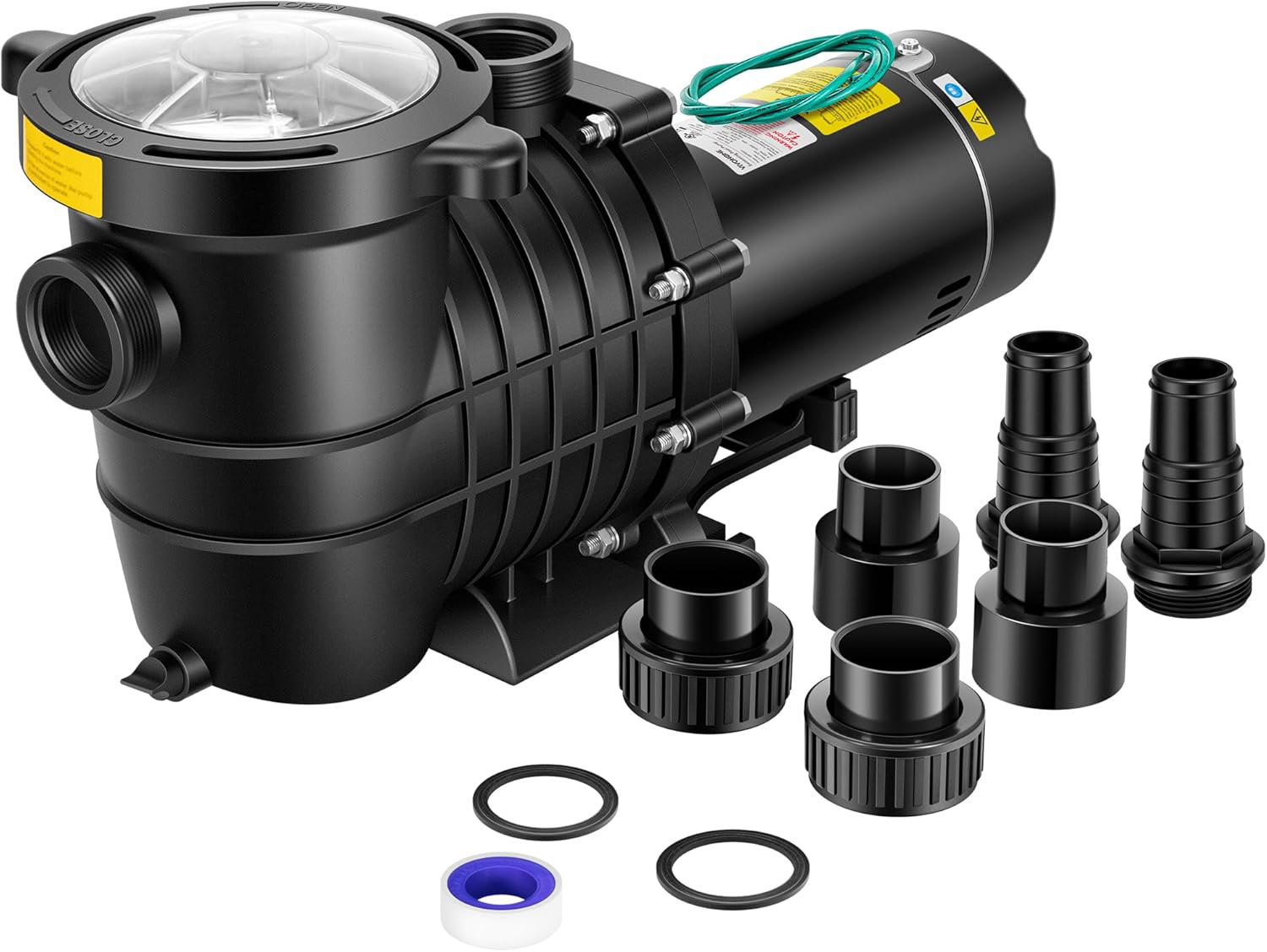VIVOHOME 2.0 HP In/Above Ground Swimming Pool Pump - Wayfair Canada