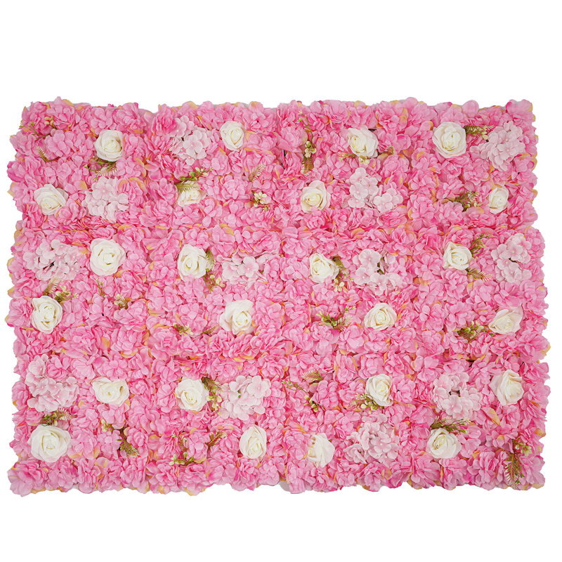 12 panneaux muraux de fleurs artificielles pour décors de mariage