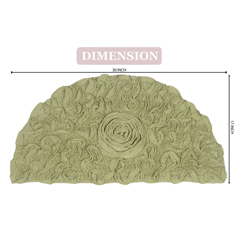 Pascoe Bath Rug, Green