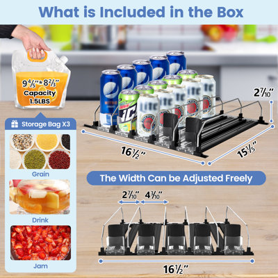 Denetia Plastic Food Storage Container - Set of Containers and Lids