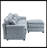 Javaya Upholstered L-Shaped Sectional-352809772