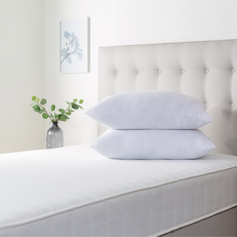 Slumberdown Super Cool Summer Medium Firm Pillow - Breathable Comfort for Hot Sleepers
