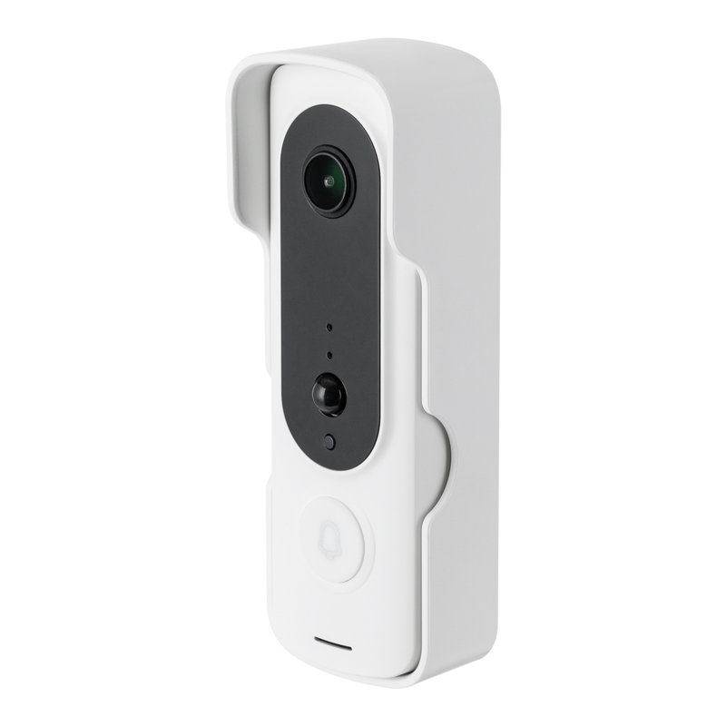 Wireless Push Button Doorbell, White