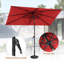 Parasol de marché rectangulaire sans base lestée 60 po x 106 po Boyland-910960638