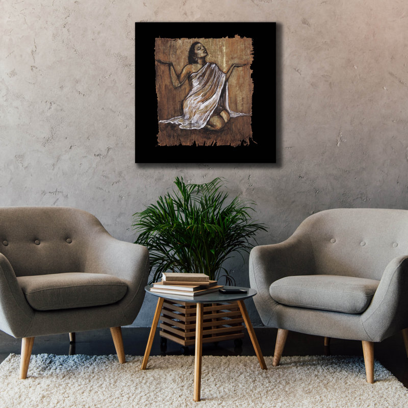 Soulful Grace IV par Monica Stewart, H 37 po x l 37 po x P 1,5 po