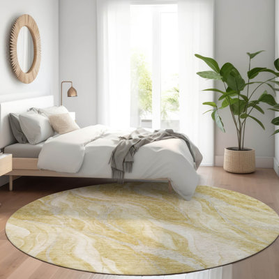 Alta Washable Abstract Indoor / Outdoor Rug