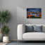 «Kansas City At Night» par Rick Berk, art mural sur toile-1525290079