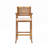 2PC Barstool Set With Comfortable Cushions And Durable Acacia Wood Construction For Outdoor Use