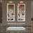 65*21in Led mirror full length