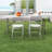 72" Plastic Rectangular Folding Table