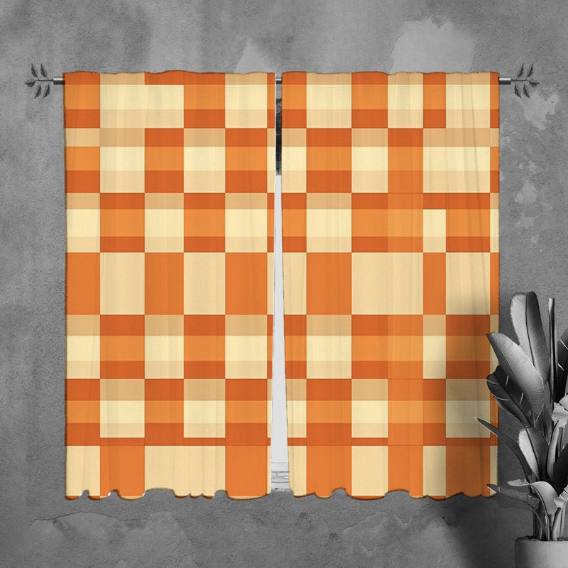 Paire de rideaux obscurcissant en polyester Mayonna, L 40 po x L 61 po