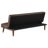 Saddle Upholstered Convertible Sofa Bed-662455492