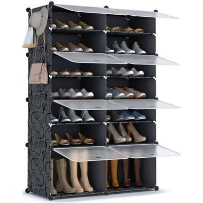 28 Pair Shoe Rack