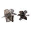 Melisandre Sculpture Set Of 2 Antique Nickel