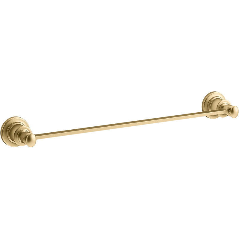 Barre à serviettes Relic, Laiton brossé moderne éclatant, L 24 po