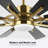 Avgoustinos DC Ceiling Fan with LED Light and Remote-483043450-483043455