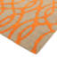 Bontang Hand Tufted Wool Orange Rug-14197106