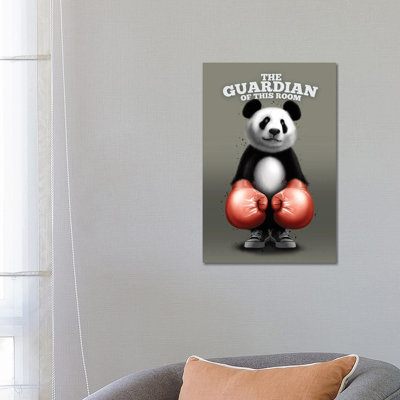 The Guardian Panda by Adam Lawless - Wrapped Canvas Gallery-Wrapped Canvas Giclée