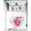 Ensemble de housse de couette designart à fleurs et fleurs-35228413