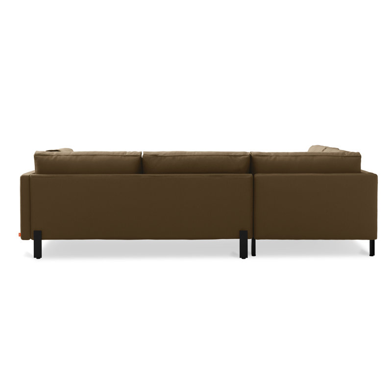Silverlake XL Sectional - Left Facing, Velvet Cocoa