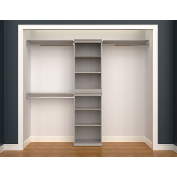 Modular Storage 73" W - 93" W Closet System Starter Kit