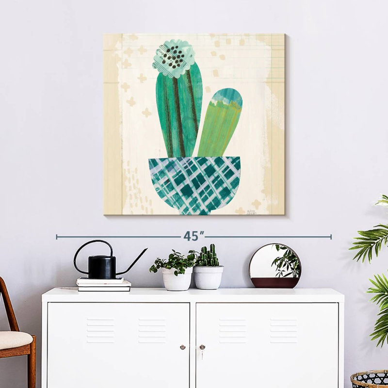 Harnek Collage Cactus III, H 30 po x l 30 po