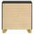 Sophia Black 2-Drawer Nightstand-1630028020