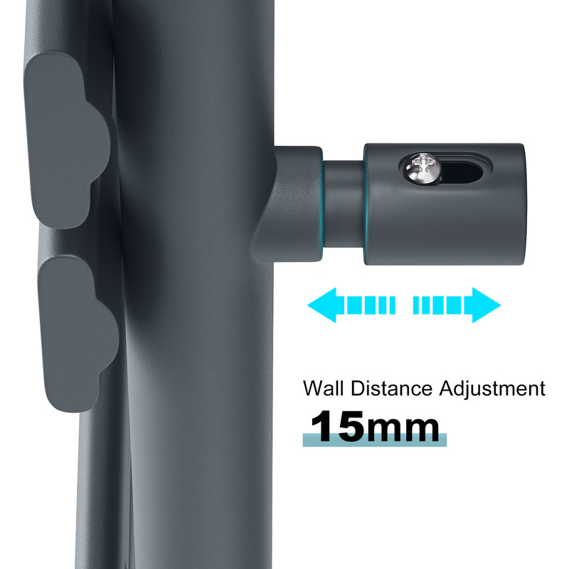 100*50*6.2cm, Smart WiFi-Enabled Heated Towel Rail with Multi-Mode Heating, Anthracite