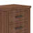 Rustic Three Drawer Reclaimed Solid Wood Farmhouse Nightstand Set Of Two