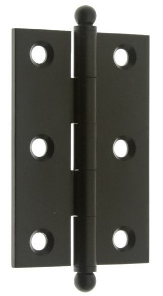 Solid Brass Mortise Hinge, Oil-Rubbed Bronze
