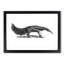 Great Ant-Eater in Black & White by George Shaw - Framed Print-55620922-55620923